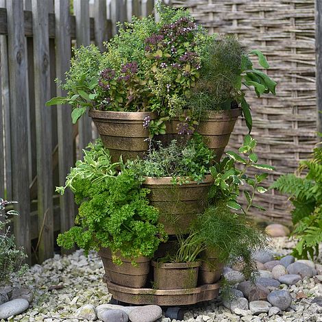 Garden Grow Tiered Planter